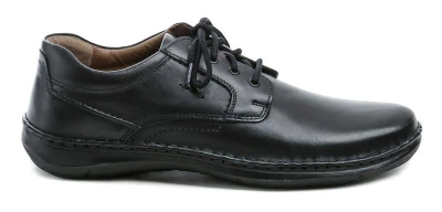 Josef Seibel 44906 černé pánské nadměrné polobotky