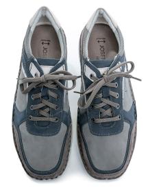 Josef Seibel 44910 sivé pánske nadmerné poltopánky