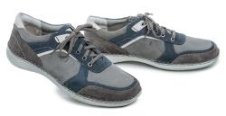 Josef Seibel 44910 sivé pánske nadmerné poltopánky