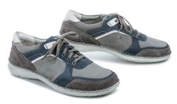 Josef Seibel 44910 sivé pánske nadmerné poltopánky