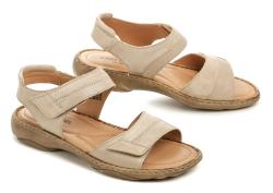 Josef Seibel 76719 béžové dámske nadmerné sandále