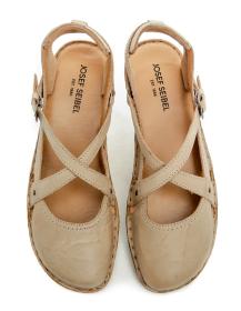 Josef Seibel 79513 béžová dámska nadmerná letná obuv