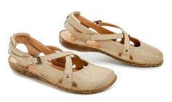 Josef Seibel 79513 béžová dámska nadmerná letná obuv