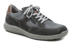 Josef Seibel Comfortabel 640349-09 šedé pánské nadměrné polobotky šíře K Josef Seibel Comfortabel 640349-09 šedé pánské nadměrné polobotky šíře K