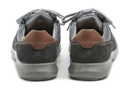 Josef Seibel Comfortabel 640349-09 šedé pánské nadměrné polobotky šíře K