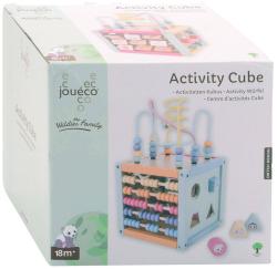 JOUECO DŘEVO Dřevo hrací centrum baby kostka didaktická s aktivitami