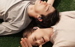 Joyroom Bezdrátová sluchátka do uší JR-OE1 (tmavě modrá)