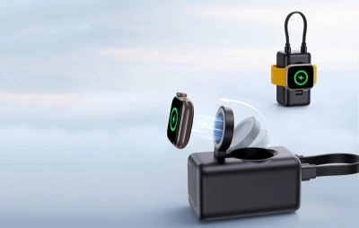Joyroom JR-W13 černá 5000mAh powerbanka s nabíjením Apple Watch