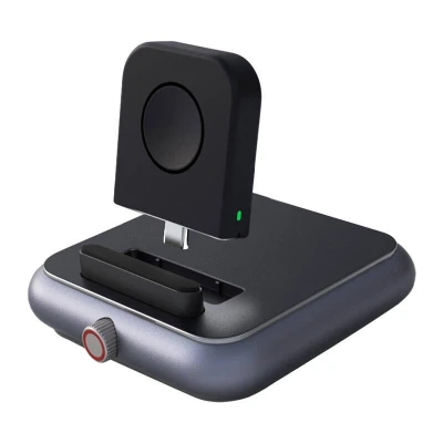 Joyroom JR-WQW03 Magnetická nabíječka pro Apple Watch (černá) Joyroom JR-WQW03 Magnetická nabíječka pro Apple Watch (černá)