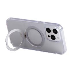 Joyroom Magnetické ochranné pouzdro s držákem JR-BP004 pro iPhone 15 (průhledné)