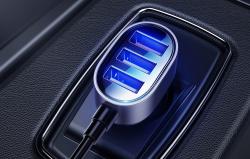 Joyroom Nabíječka do auta JR-CL03 5-Port USB (černá)