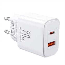 Joyroom Nabíječka Flash JR-TCF05, (EU) 20W A+C (bílá)