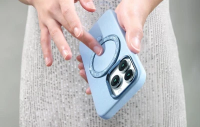 Joyroom PN-14L4 pouzdro Dancing Circle pro iPhone 14 Pro Max (modré)