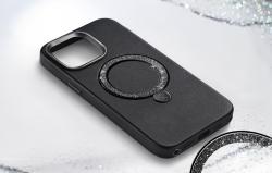 Joyroom Pouzdro na telefon Dancing Circle PN-15L2 Iphone 15 Pro (černé) bez obalu