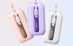 Joyroom Powerbanka JR-L013 Colorful 10000mAh, 12W (bílá)