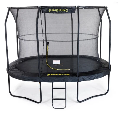 Jumpking OvalPOD černá 2,5 x 3,4 m trampolína