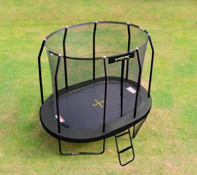 Jumpking OvalPOD černá 2,5 x 3,4 m trampolína