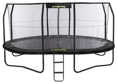 JUMPKING OvalPOD černá 4,3 x 5,2 m trampolína