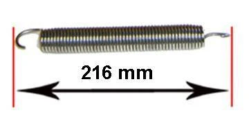 Jumpking pružina 8,5" stříbrná