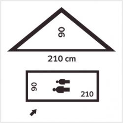 Jurek At 1.5 turistický stan + sleva 200,- na příslušenství