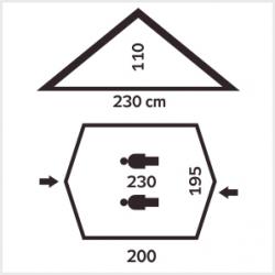 Jurek Tarp 2 bivakovacia plachta