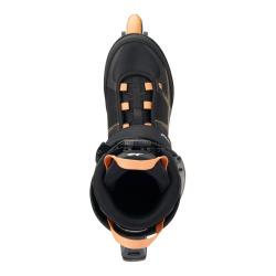 K2 Alexis 80 Boa (2024) černo/oranžové dámské inline brusle