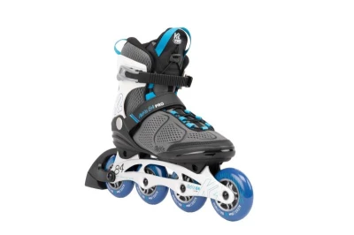 K2 ALEXIS 84 Pro šedo/modré dámské inline brusle