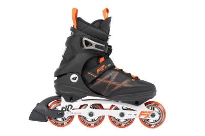 K2 F.I.T. 80 ALU černé/červené pánské inline brusle