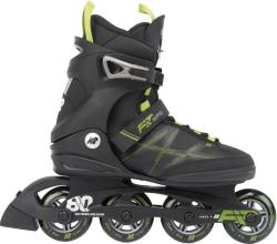 K2 F.I.T. 80 PRO černé/zelené pánské inline brusle