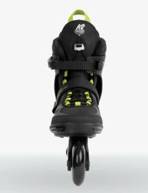 K2 F.I.T. 80 PRO černé/zelené pánské inline brusle