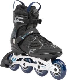 K2 F.I.T. 84 BOA šedo/modré pánské inline brusle + sleva 300,- na příslušenství
