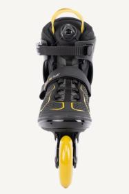 K2 F.I.T. 90 BOA černé/žluté pánské inline brusle + sleva 200,- na příslušenství