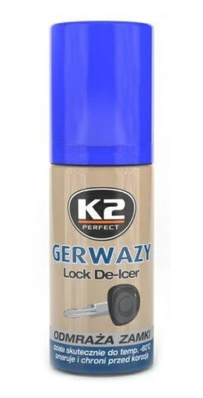K2 GERWAZY 50 ml rozmrazovač zámků K2 GERWAZY 50 ml rozmrazovač zámků
