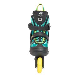 K2 MARLEE PRO zelené/žluté dětské inline brusle