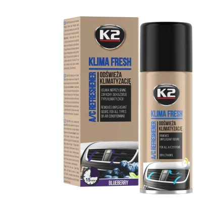 K2 Osvěžovač KLIMA FRESH 150 ml BLUEBERRY K2 Osvěžovač KLIMA FRESH 150 ml BLUEBERRY