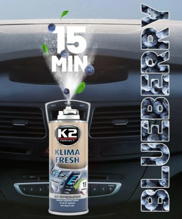 K2 Osvěžovač KLIMA FRESH 150 ml BLUEBERRY