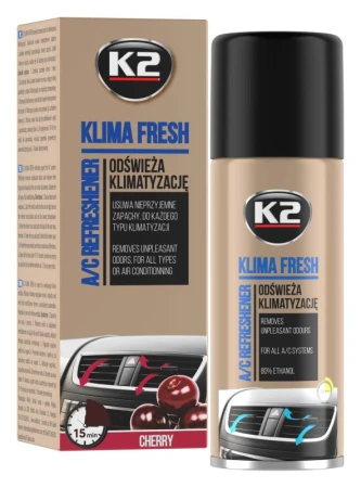 K2 Osvěžovač KLIMA FRESH 150 ml CHERRY K2 Osvěžovač KLIMA FRESH 150 ml CHERRY