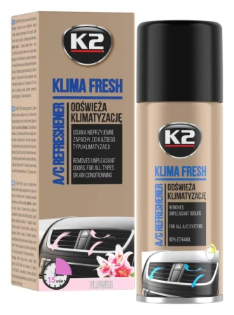K2 Osvěžovač KLIMA FRESH 150 ml FLOWER K2 Osvěžovač KLIMA FRESH 150 ml FLOWER
