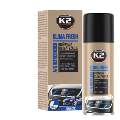 K2 Osvěžovač KLIMA FRESH 150 ml NEW CAR K2 Osvěžovač KLIMA FRESH 150 ml NEW CAR