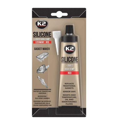 K2 Silikon pro utěsnění části motoru - červený 85g K2 Silikon pro utěsnění části motoru - červený 85g