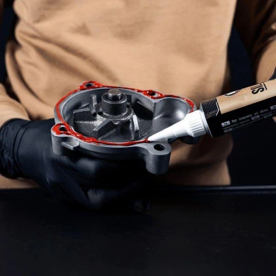 K2 Silikon pro utěsnění části motoru - červený 85g
