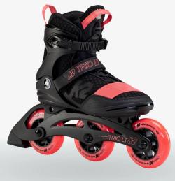 K2 Trio LT 100 červeno/červené dámské inline brusle + osvěžovač obuvi