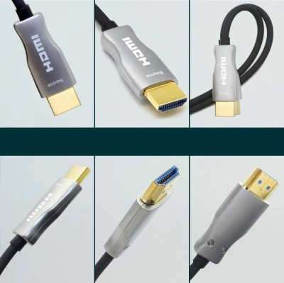 Kabel HDMI High Speed 4K@60Hz + Ethernet 25m, M/M, zlacené konektory