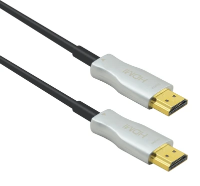 Kabel HDMI High Speed 4K@60Hz + Ethernet 25m, M/M, zlacené konektory