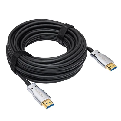 Kabel HDMI High Speed 4K@60Hz + Ethernet 25m, M/M, zlacené konektory