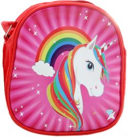 Kabelka dětská jednorožec plast 6 druhů v sáčku