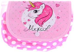 Kabelka přes rameno jednorožec 19x15cm třpytivá taštička