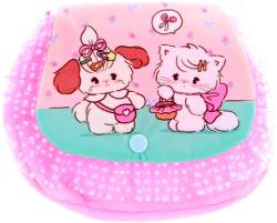 Kabelka přes rameno zvířátka 19x15cm na druk a zip PLYŠ