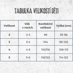 Kaiwai Dětský neopren 2 mm - SHORT STŘIH