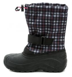 Kamik FINLEY black pink dětské zimní sněhule